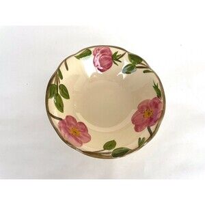 Vintage Franciscan Desert Rose Dessert Berry Bowl England 5-7/8"